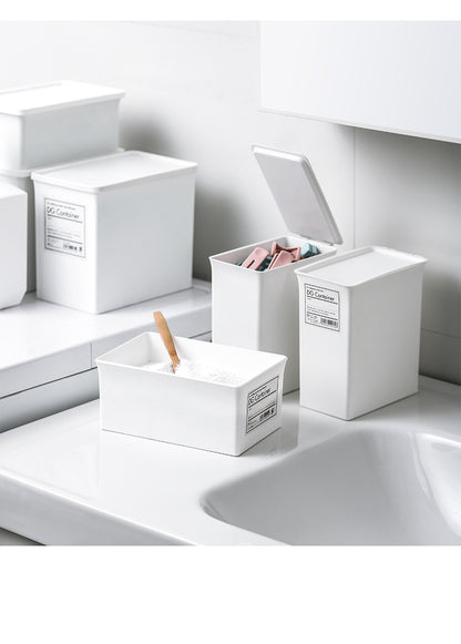 Japanese laundry powder storage container image 1