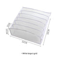 White 6 Compartments (Pack of 1)
