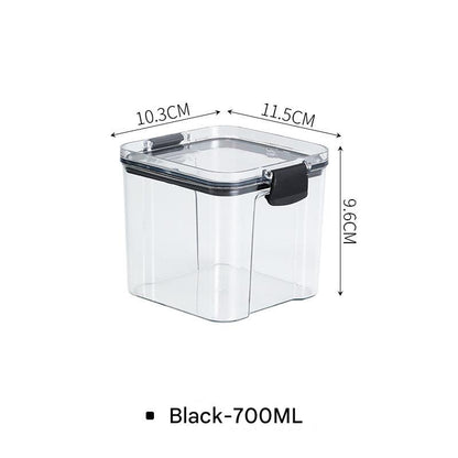 clear plastic kitchen storage container 8