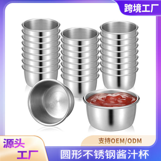Compact condiment cup in hand - image 2