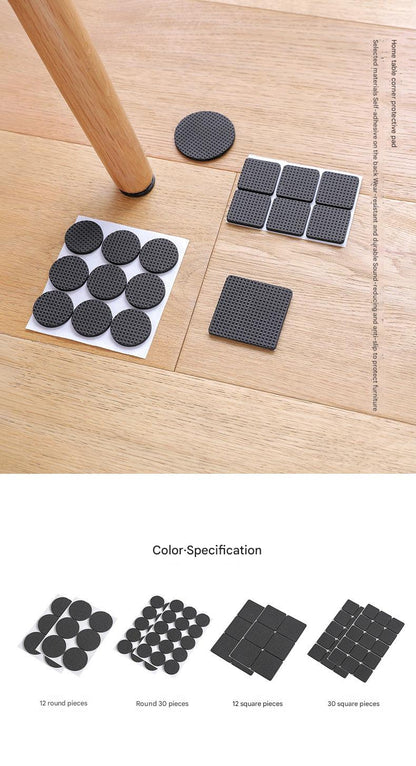Anti-slip table leg pads