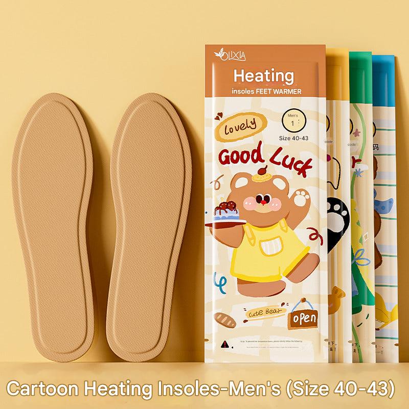 Self-heating foot warmer image