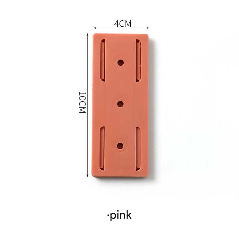 Stylish power strip holder with cables organized