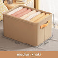 Medium Khaki [42*28*25CM] (Pack of 2)