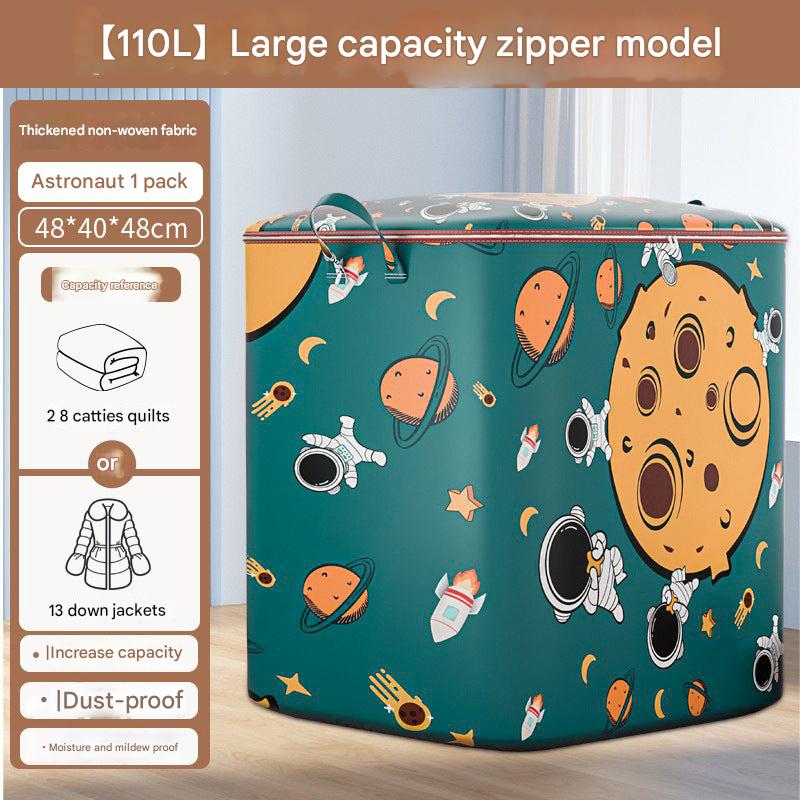 Non-woven storage bag houndstooth pattern