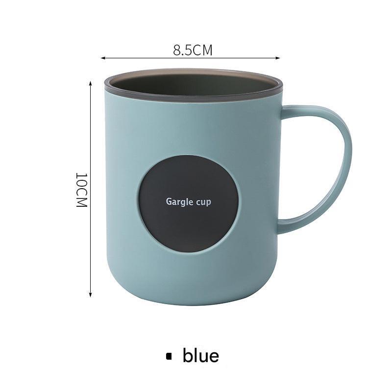 Toothbrush organizer for couples' bathroom
