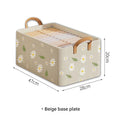 Beige Daisy [Steel Frame/With Bottom Board] (Pack of 2)