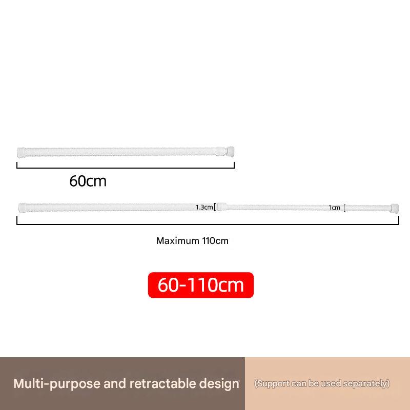 Modern adjustable curtain rod