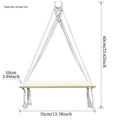 Cream Handwoven Storage Rack (Single Layer)