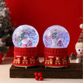 Large (Colorful Lights, Music, Automatic Snowing) (Pack of 1)