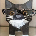 Black Cat Eyeglasses Holder 5.9*3.9*0.6 inches