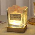 6*6 Square Cup White Pink + USB Base