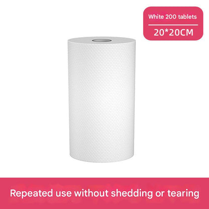 Close-up of absorbent cleaning paper towel